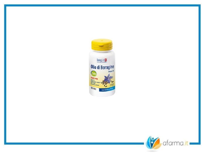 Longlife olio di borragine bio 1300mg 50 perle