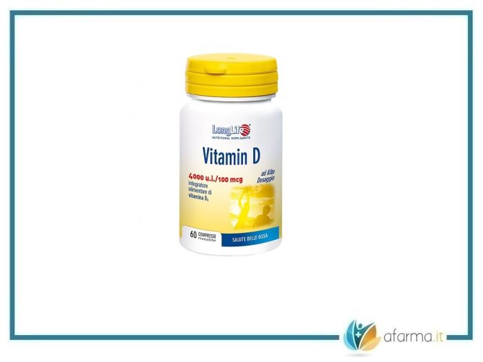 Longlife vitamin d 4000ui 100 mcg 60 compresse