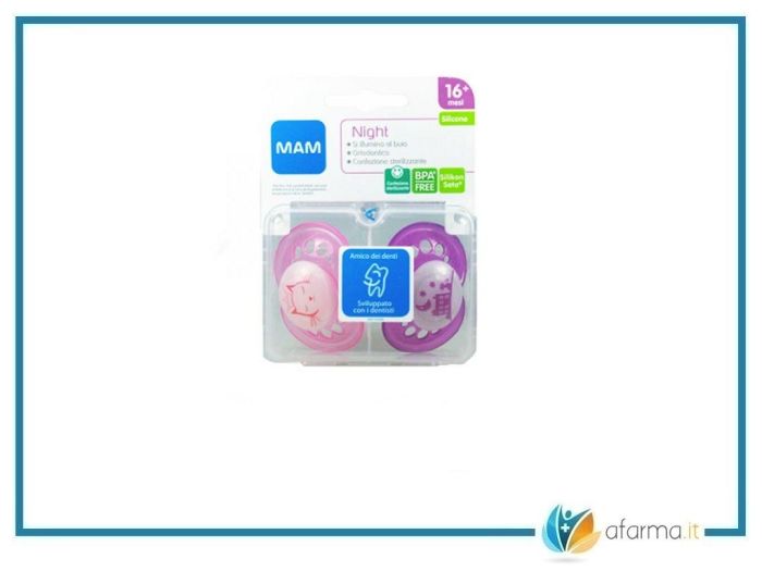 Mam 16+ night silicone doppio