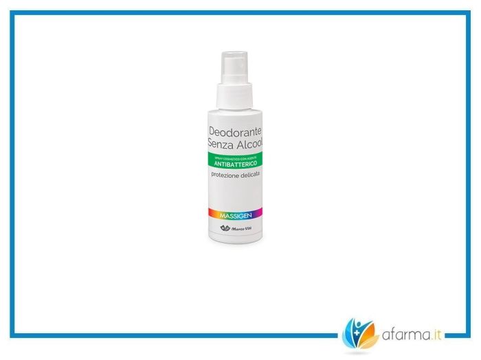 Massigen deodorante senza alcool antibatterico 100ml