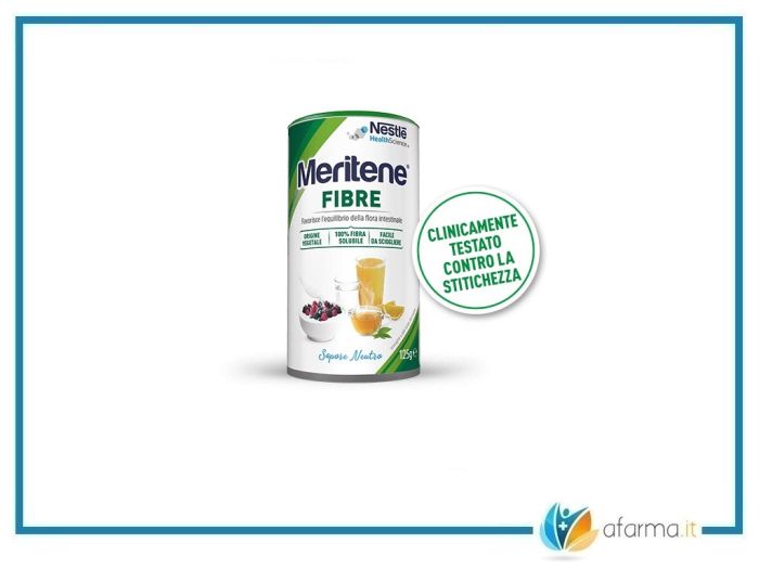 Meritene fibre barattolo 125 grammi