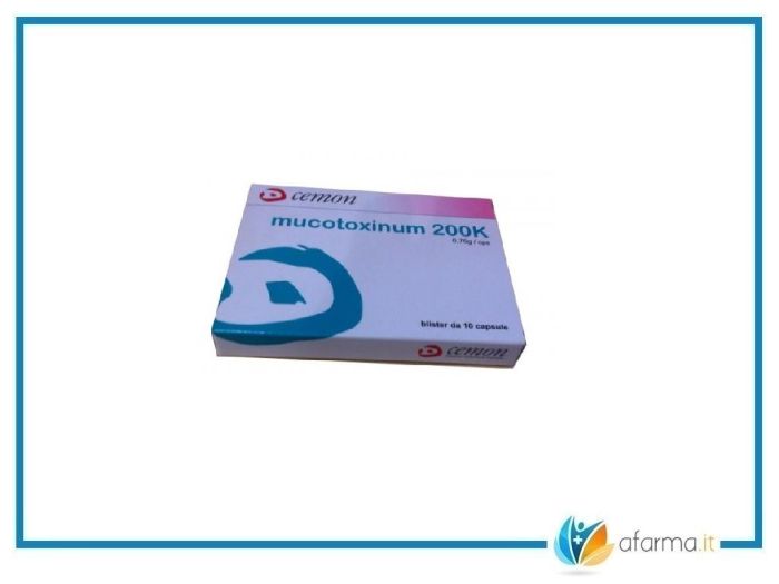 Mucotoxinum 200 k cemon 10 capsule