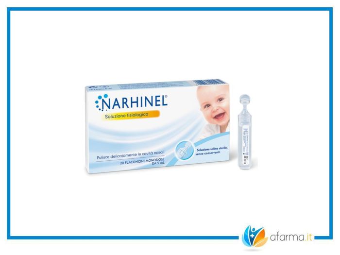 Narhinel soluzione fisiologica 20 flaconcini 5ml