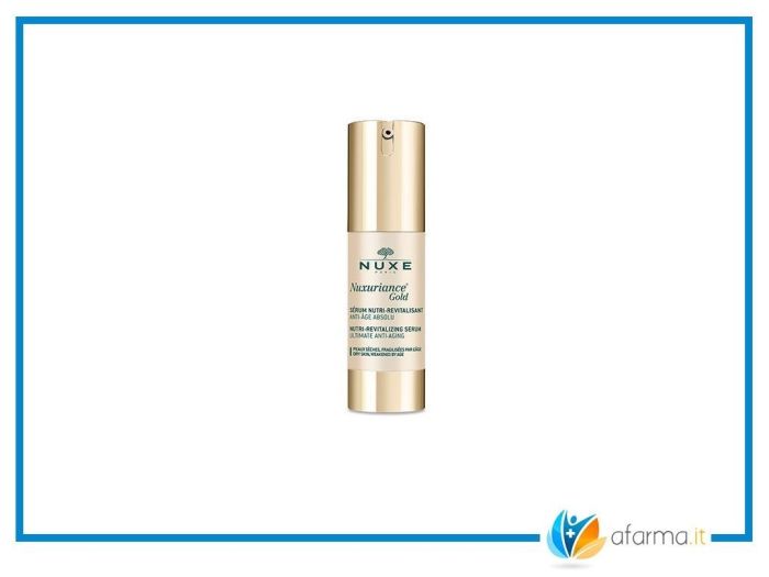 Nuxe nuxuriance gold serum nutri revitalisant