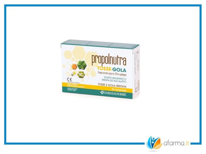 Propolnutra tosse-gola 20 compresse