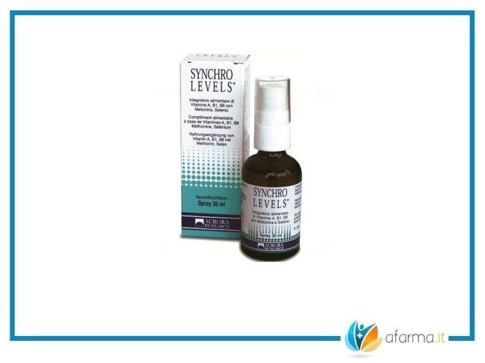 Synchrolevels spray sublinguale 30ml