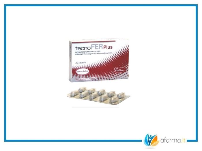 Tecnofer plus integratore 20 capsule