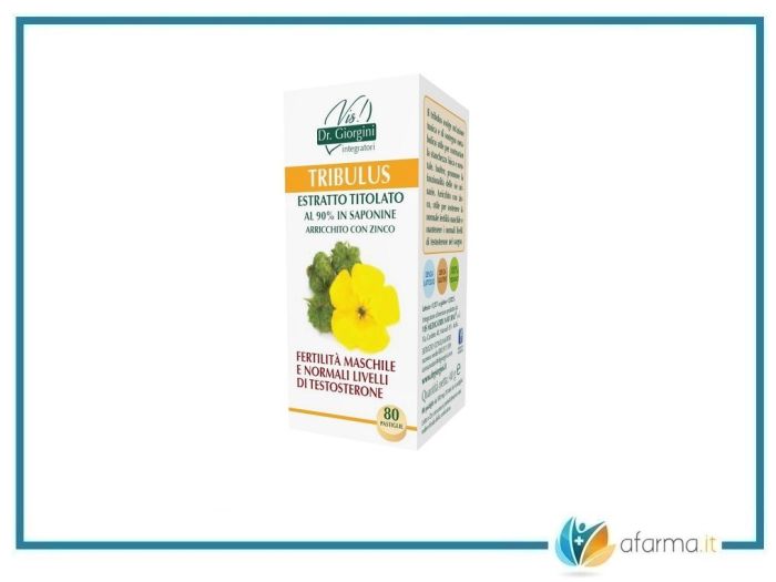 Tribulus estratto titolato dr. giorgini 80 pastiglie