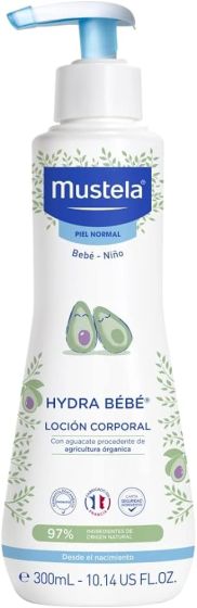 Mustela Hydra Bebè Latte Corpo Flacone con Dispenser da 500 ml.