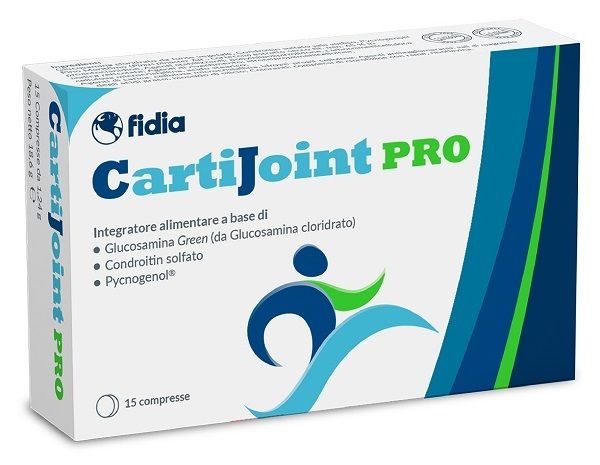 Cartijoint Pro 15 Compresse - Integratore alimentare a base di Glucosamina Green