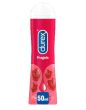 Durex Gel Lubrificante Gusto Fragola 50ml | Gel lubrificante a base acquosa compatibile con il profilattico.