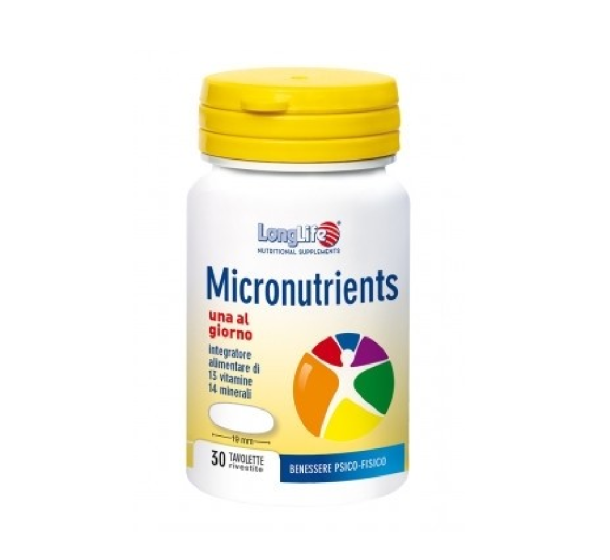 Longlife micronutrients 30 tavolette