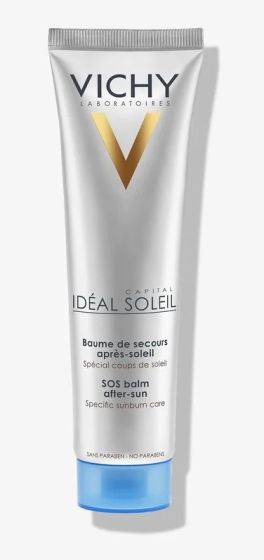 Vichy Ideal Soleil Balsamo SOS Lenitivo Scotatture 50ml | Balsamo Lenitivo contro Eritemi e Scottature Solari.