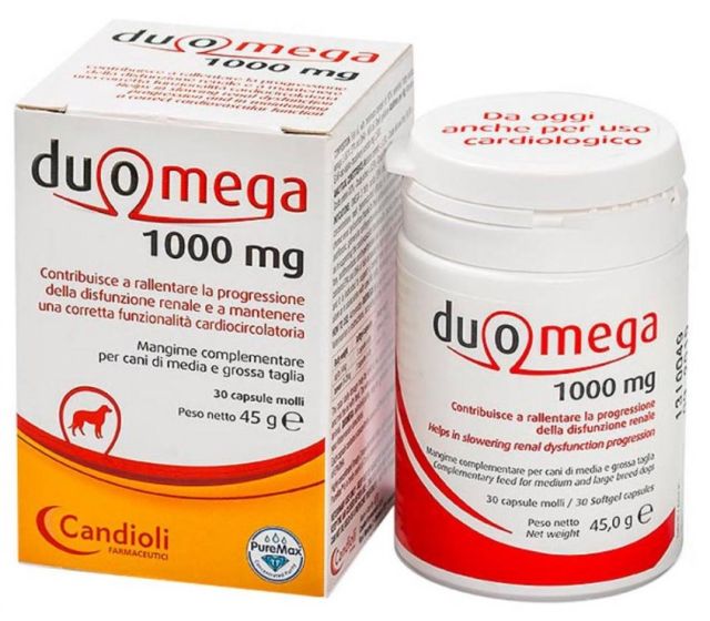 Duomega Cani Grandi 30 Capsule | Integratori Veterinari
