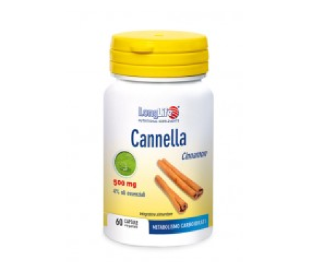 Longlife cannella 500mg 50 capsule