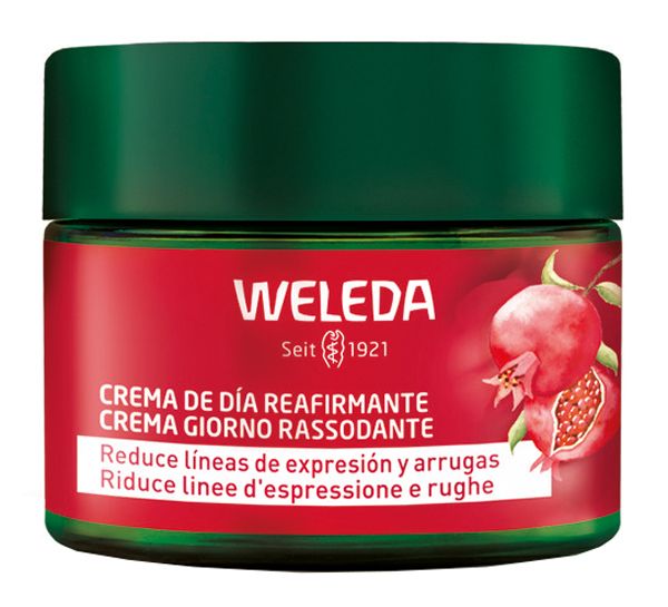 Crema Giorno Rassodante Weleda Melograno e Maca 40 ml | Elasticità e Anti-age.