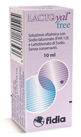 Lactoyal Free 10 ml | Colliri per Occhi Secchi.