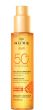 Nuxe Sun Olio Solare Abbronzante SPF50 Flacone Spray da 150 ml.