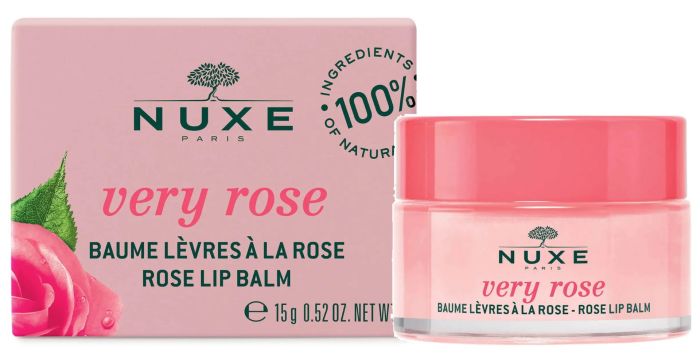 Nuxe Very Rose Balsamo Labbra 15g | Trattamento Labbra Illuminante.