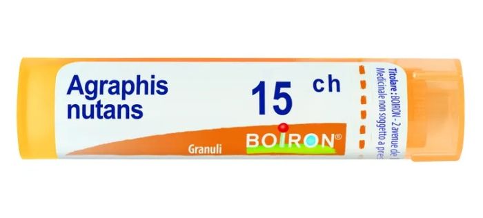 Agraphis Nutans Boiron 15CH Granuli Omeopatici 4g | Tutta l'Omeopatia Boiron su Afarma.it.