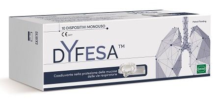 Dyfesa 10 Dispositivi Monouso per Inalazione.