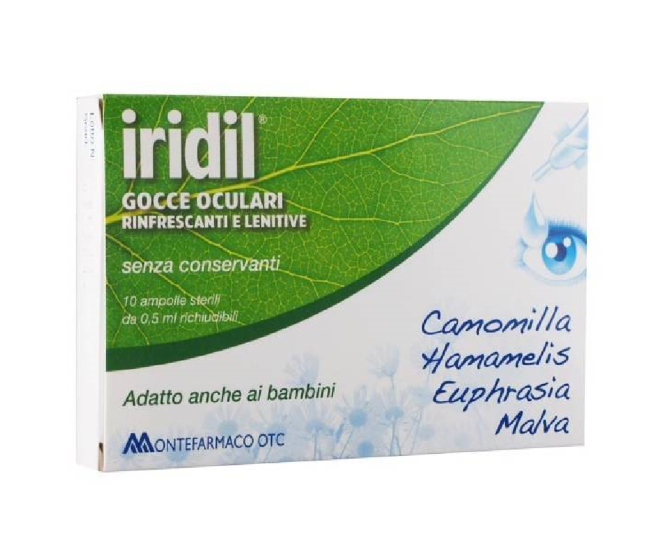 Iridil gocce oculari 10 monodose