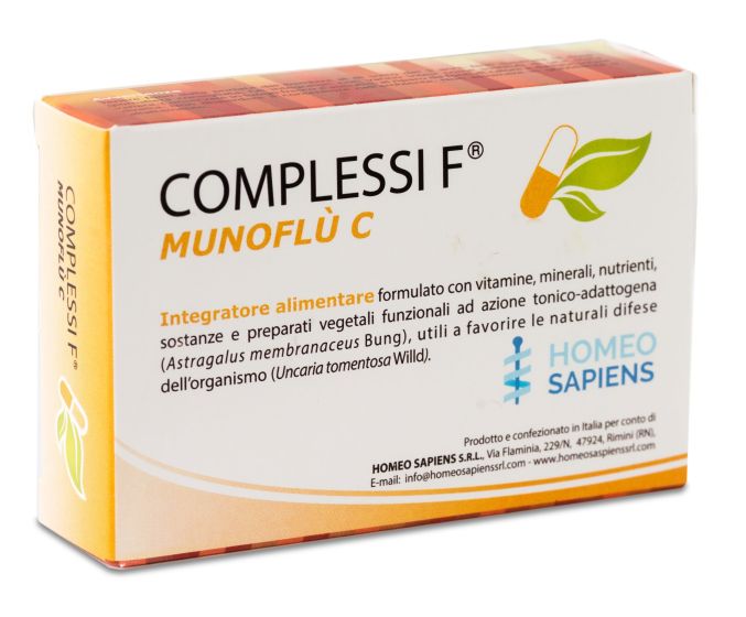 Complessi f munoflù c homeo sapiens 30 compresse