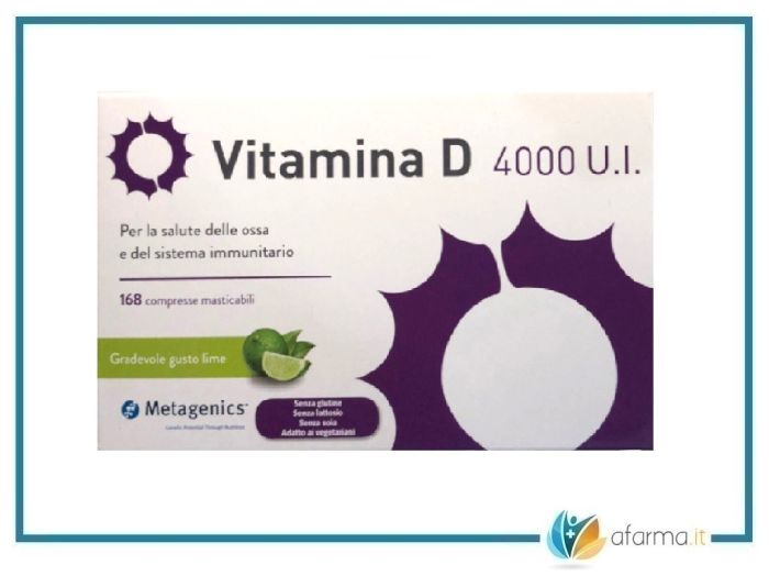 Vitamina d 4000 ui metagenics 168 compresse