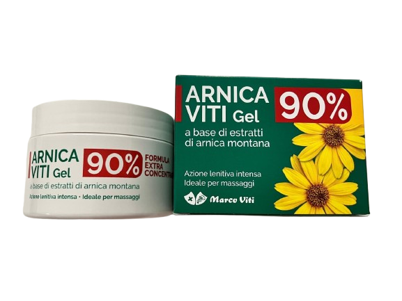 Arnica Viti Gel Concentrato 90% Barattolo 200 ml | Afarma.it.