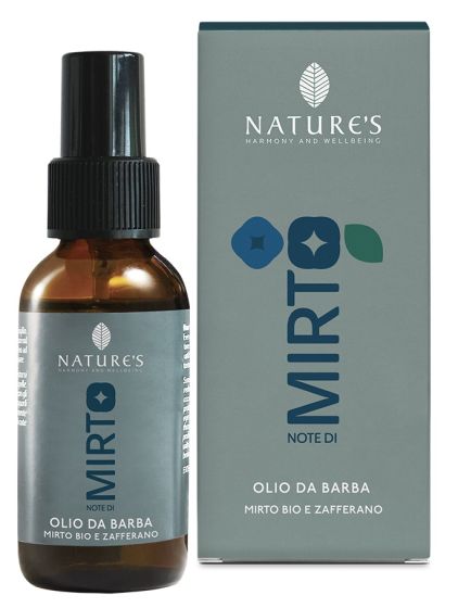 Nature's Note di Mirto Olio da Barba 50 ml | Olio idratante e districante da barba.