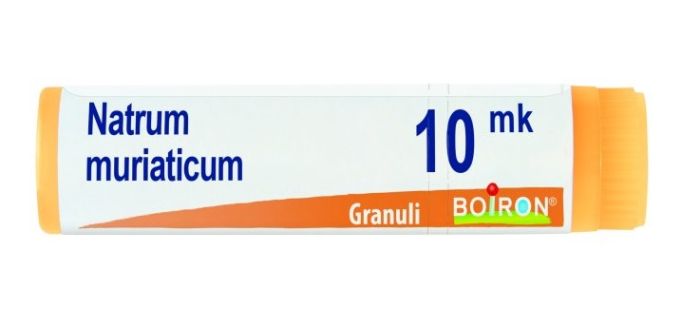 Natrum Muriaticum XMK Dose Unica Boiron | Tubo di Globuli Monodose.