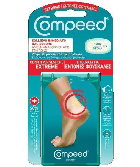 Compeed cerotti vesciche medio extreme 10 pezzi