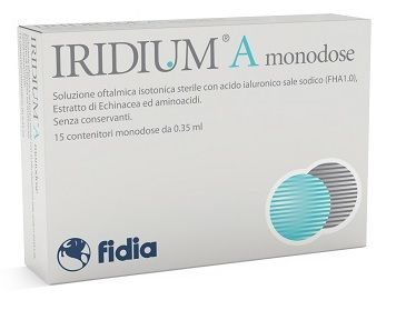 Iridium A Monodose 15 Flaconcini | Colliri Idratanti e Lubrificanti.