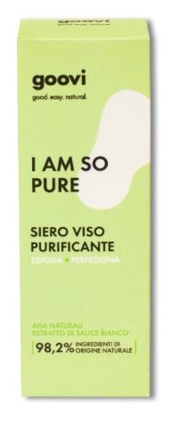 Goovi Siero Viso Purificante 30 ml | Siero Viso Purificante Anti Imperfezioni.