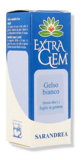 Extragem gelso bianco foglie in gemma biofarmex