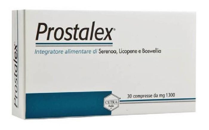 Prostalex Integratore Prostata 30 Compresse | Integratore per la Funzionalità Prostatica  con Serenoa e Boswellia.