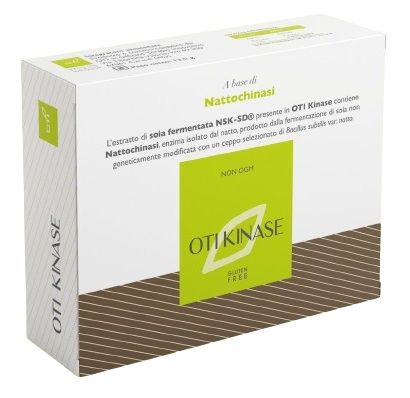 Oti Kinase 30 Capsule | Integratore di Nattokinasi per il Controllo della Pressione e il Benessere Cardiovascolare.