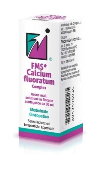 FMS Calcium Fluoratum Complex 30ml | Rimedi Omeopatici.