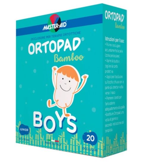 Ortopad Boys Cerotti Junior 50 pezzi | Cerotti Occlusori per Terapia Ortottica.