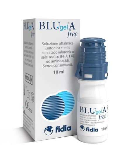 Blu gel a free soluzione oculare fidia 10ml