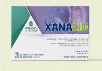 Xanacid promo pharma 20 compresse masticabili