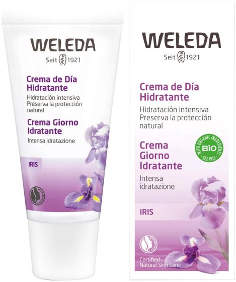 Crema Giorno Iris Weleda | Idratazione Naturale per Pelli Normali e Secche.